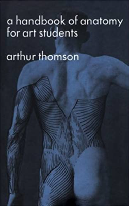 Capa del libro a handbook of anatomy for art students