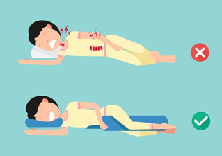 como dormir para evitar cervicalgias